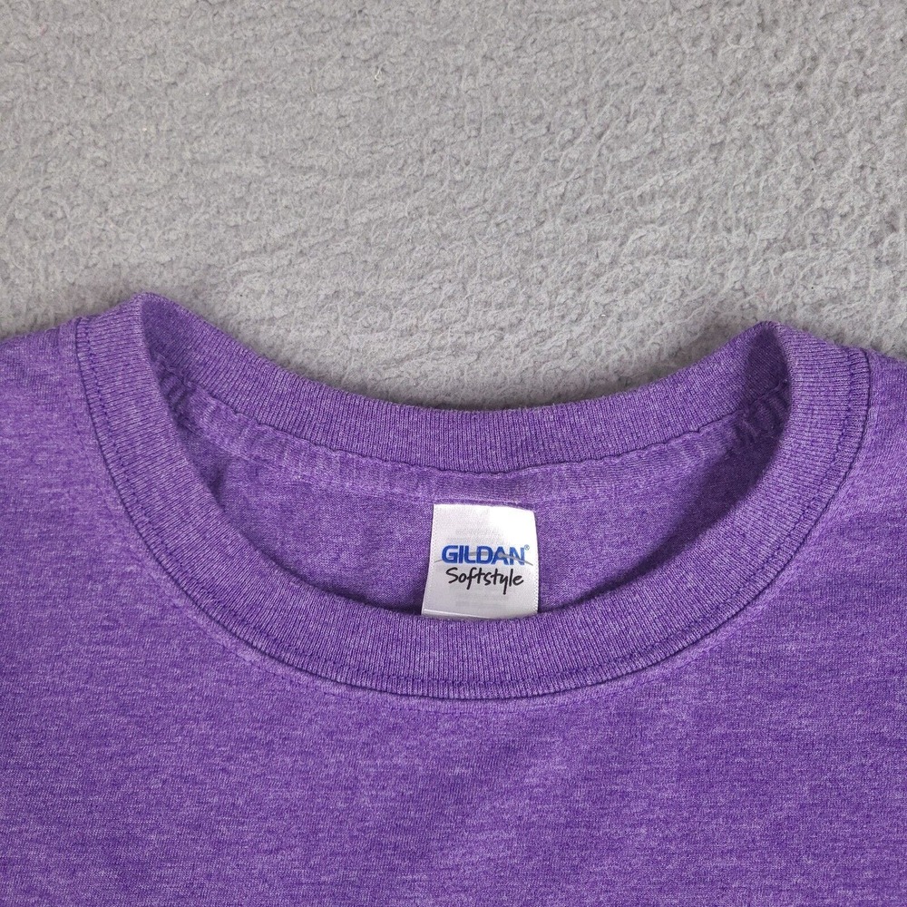 Easton Pennsylvania Farmers‎ Market T-Shirt Womens Large Purple Sunflower - Picture 3 of 10